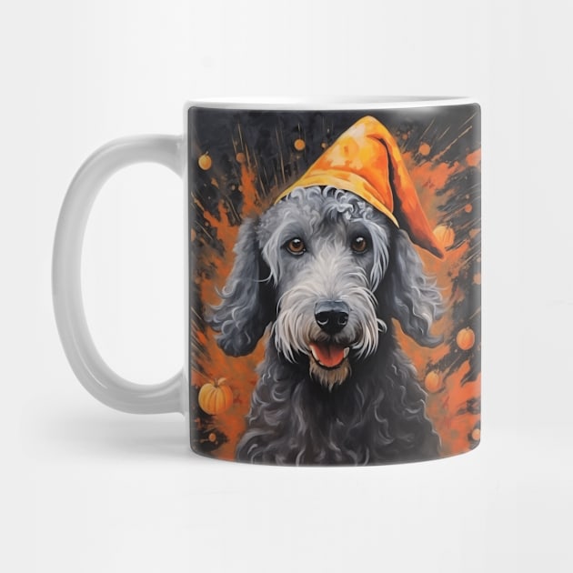 Halloween Bedlington Terrier by NatashaCuteShop